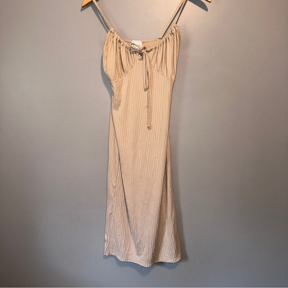 Livi by Olivia Rae Y2k style ribbed midi dress - Picture 1 of 8